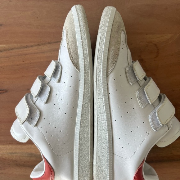 Isabel Marant Beth Velcro Sneakers-Terracotta Size 38 - Picture 6 of 6